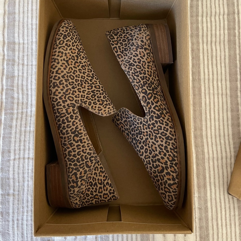 Lucky Brand Cahill Loafers in Sophia Leopard